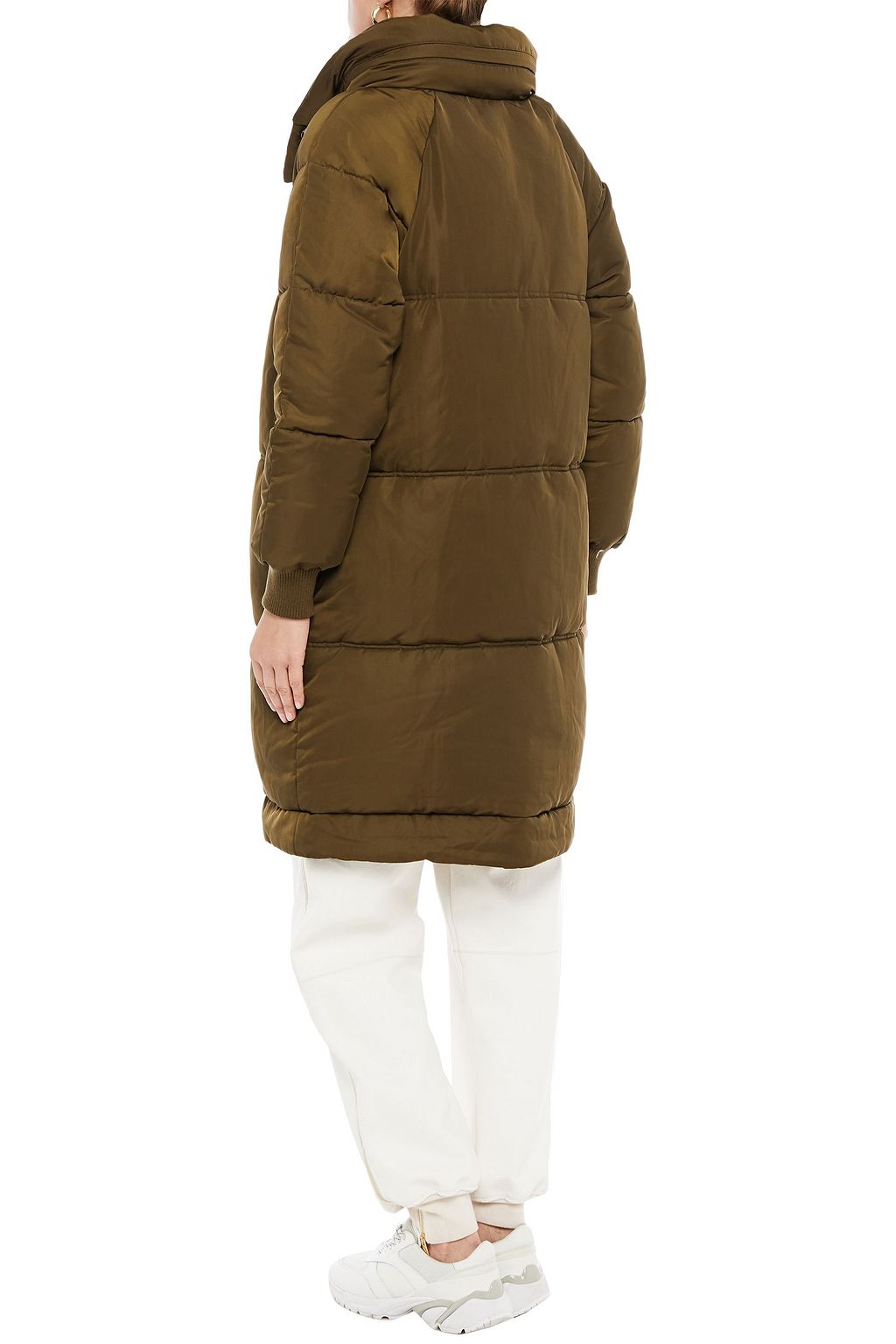 MAJE Quilted shell coat