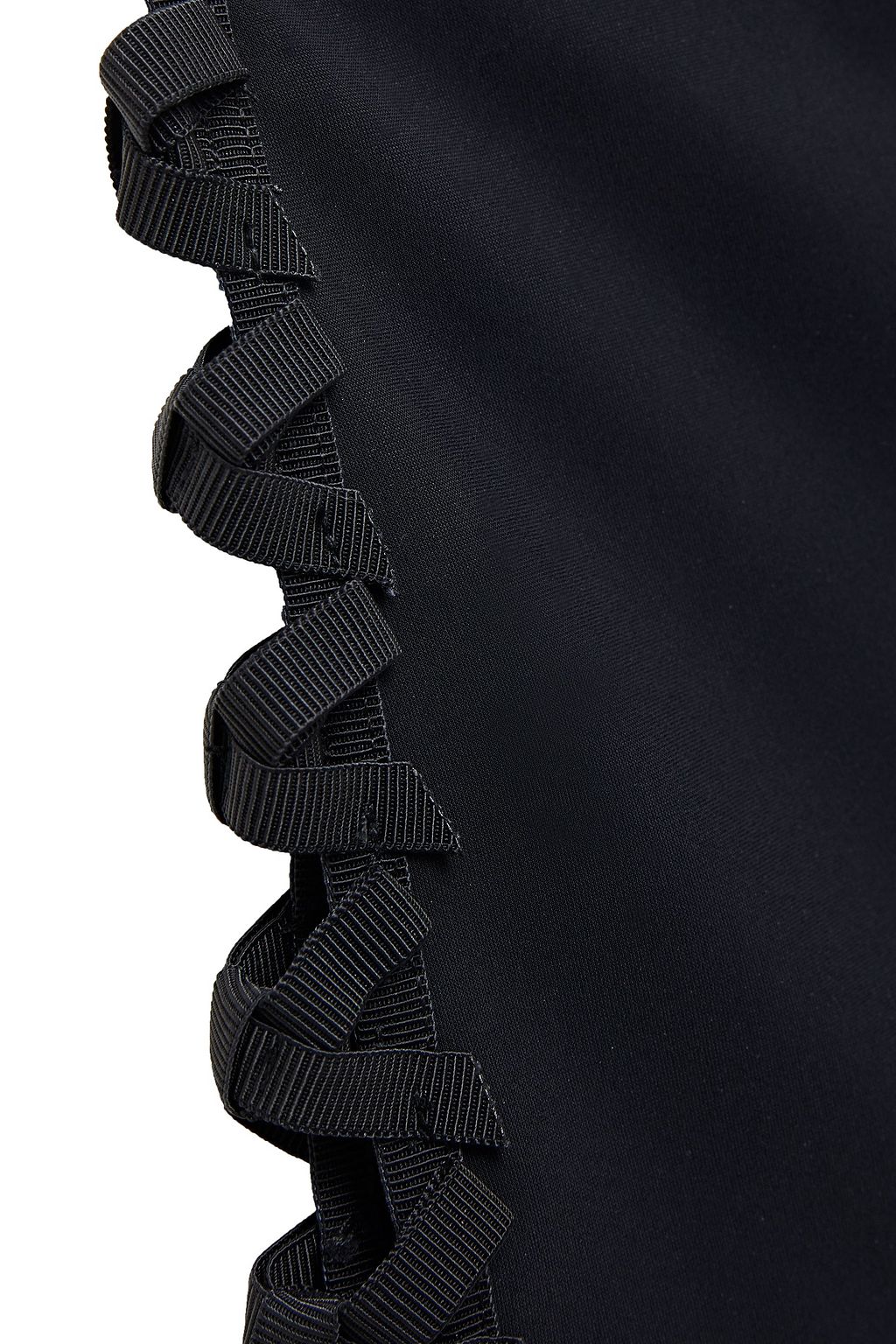 ZIMMERMANN Bow-embellished cutout high-rise bikini briefs