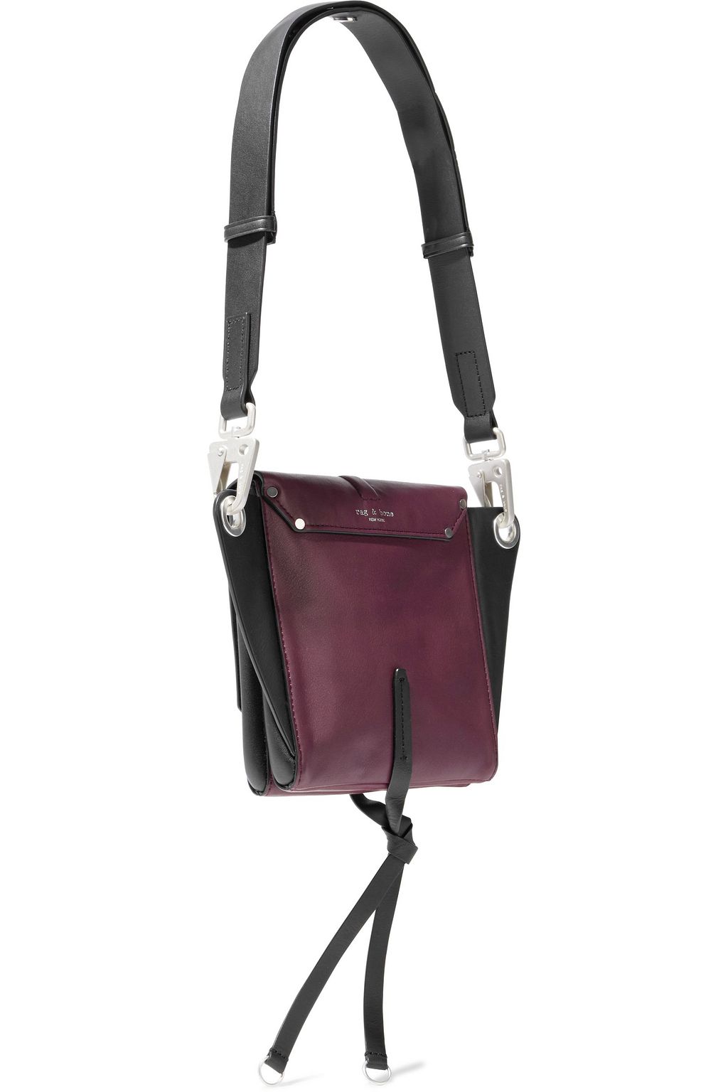 RAG & BONE Aston Convertible two-tone leather shoulder bag