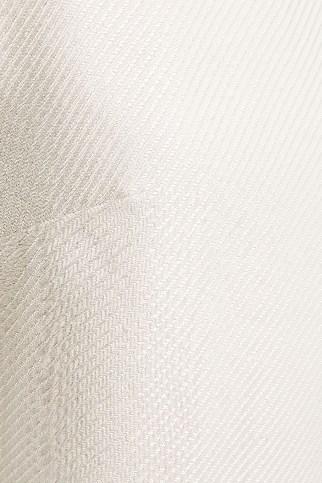 BONDI BORN Tie-back twill top