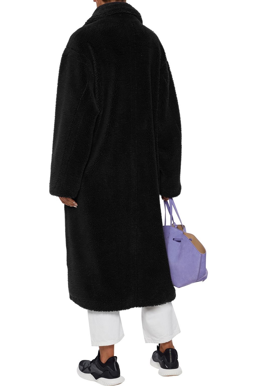 STAND STUDIO Maria oversized faux shearling coat