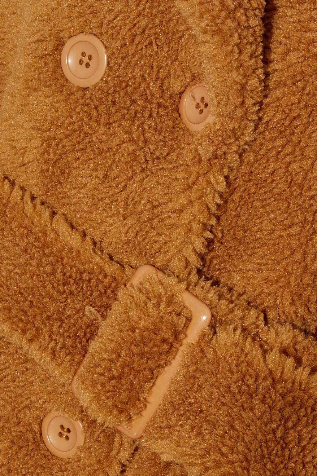 STAND STUDIO Faustine oversized double-breasted faux fur coat