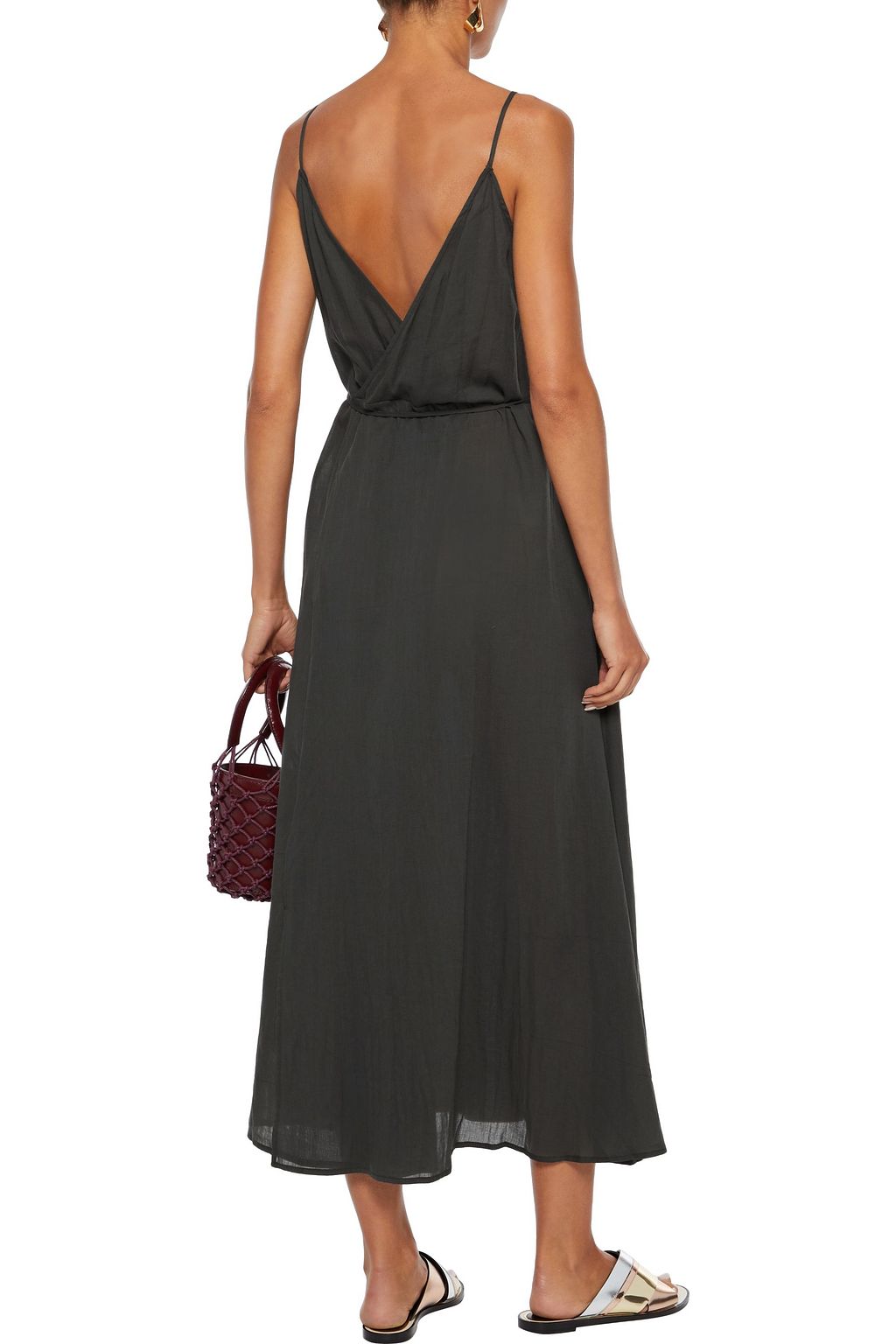 loup charmant ballet wrap dress