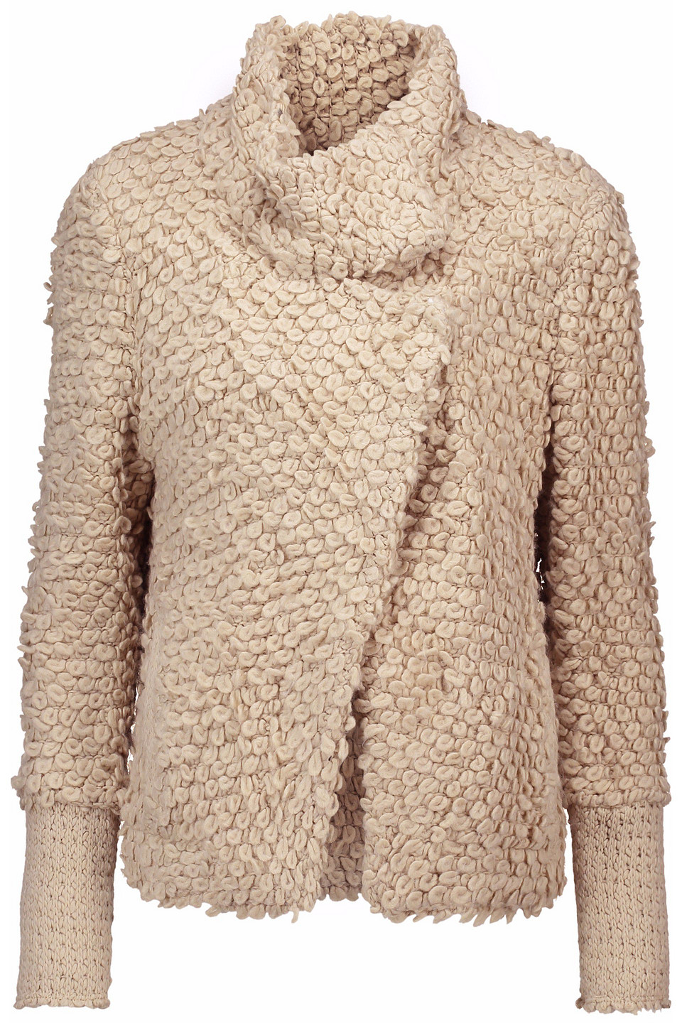 iro - bouclé-knit jacket - neutral - fr 42