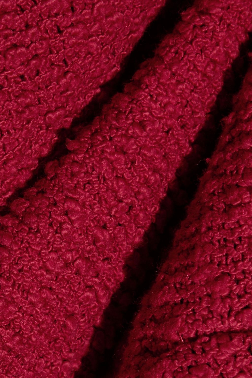 IRO Shavani frayed cotton-blend bouclé jacket