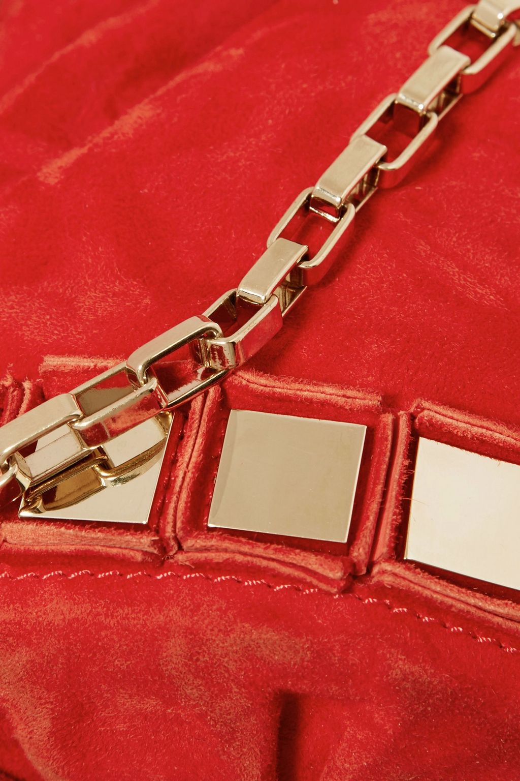 TOMASINI Paris Lucile embellished suede bucket bag