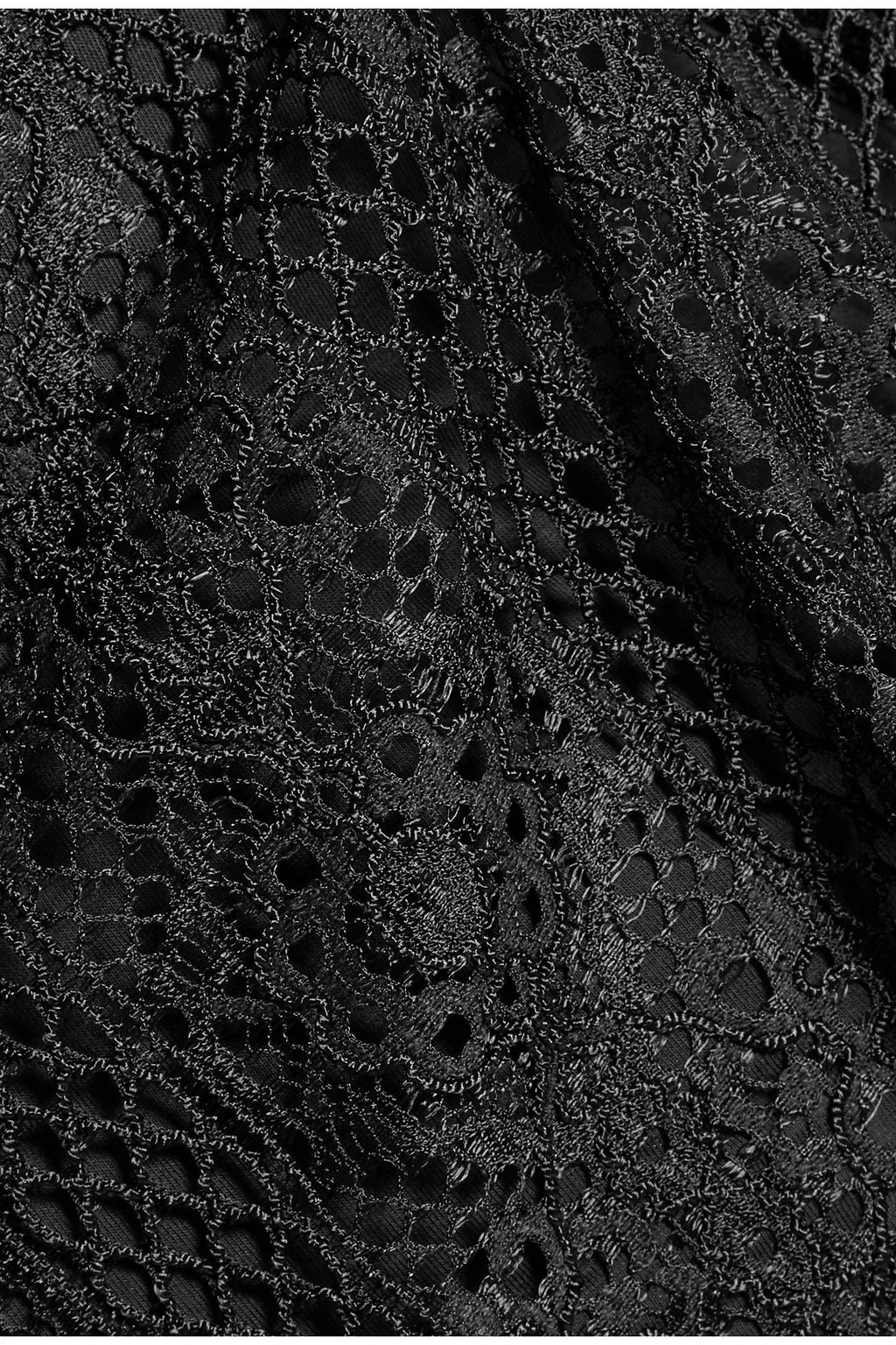 TART COLLECTIONS Dariela cold-shoulder corded lace top
