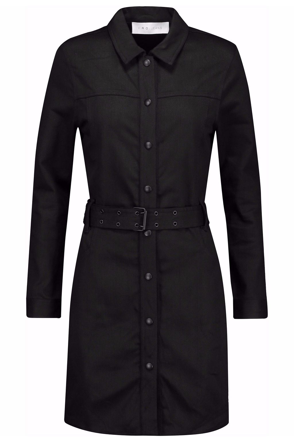 ashley stewart belted denim dress Layer it up, babe  This szn is all about the build. Start with that base:  a denim dress that hugs right  Add a loose button-down, cinch it  with a belt,