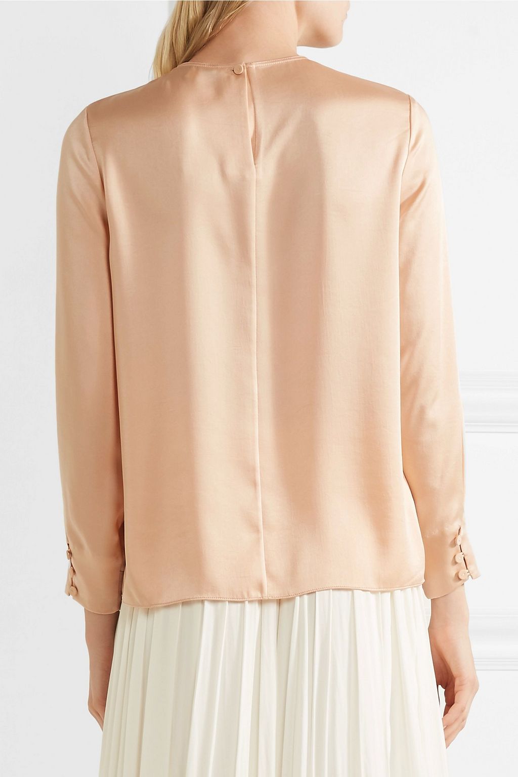 ELIZABETH AND JAMES Maya satin blouse