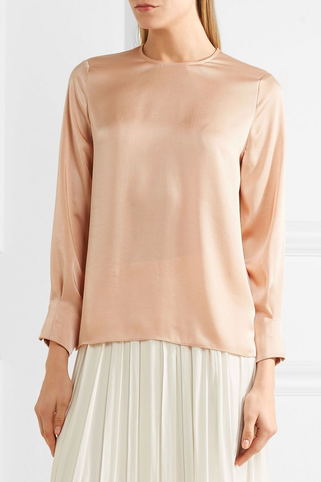 ELIZABETH AND JAMES Maya satin blouse