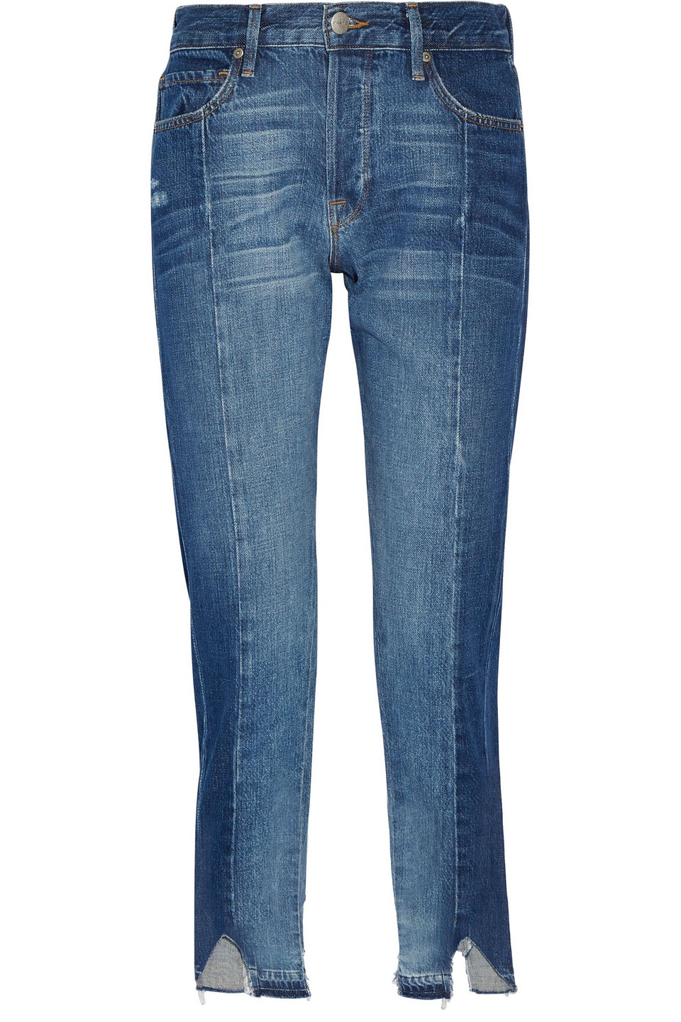 frame - le original mix boyfriend jeans - blue - 32
