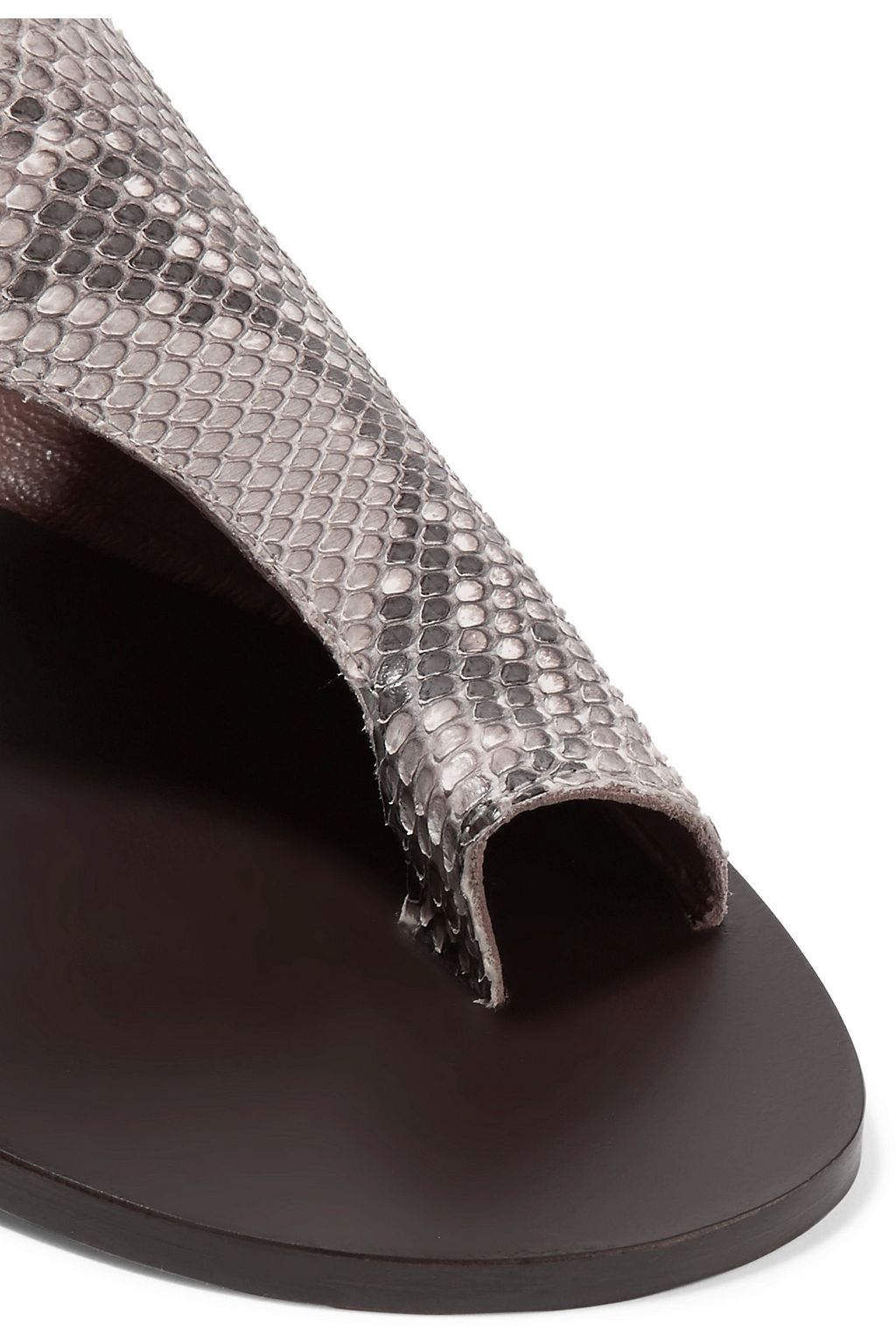 ATP ATELIER Rosa python sandals
