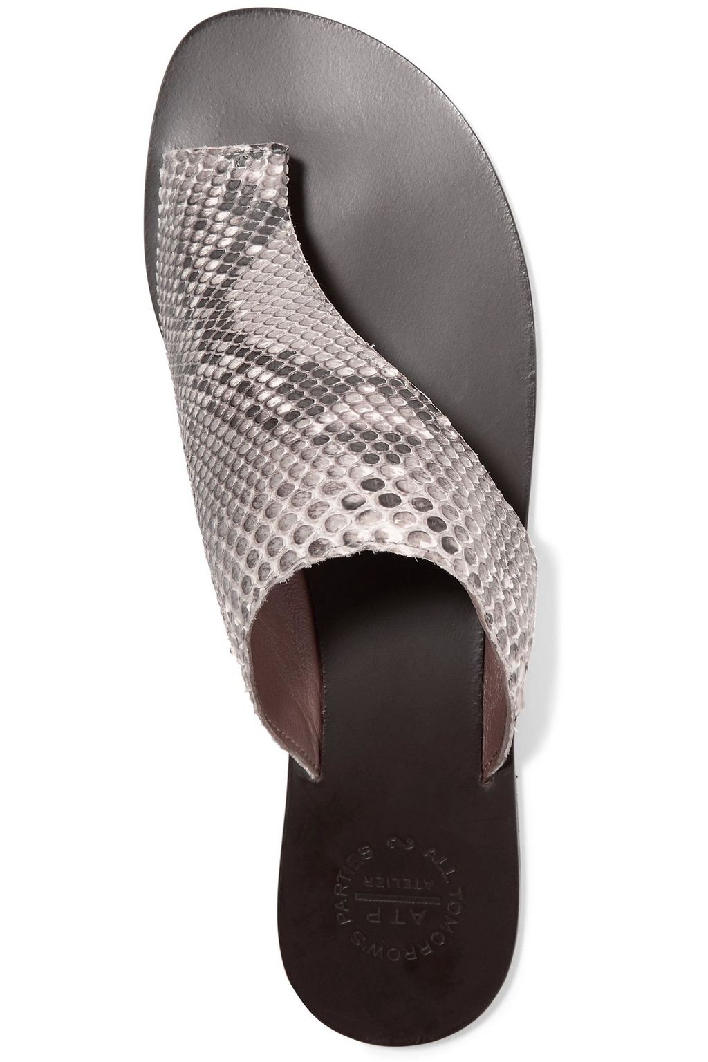 ATP ATELIER Rosa python sandals