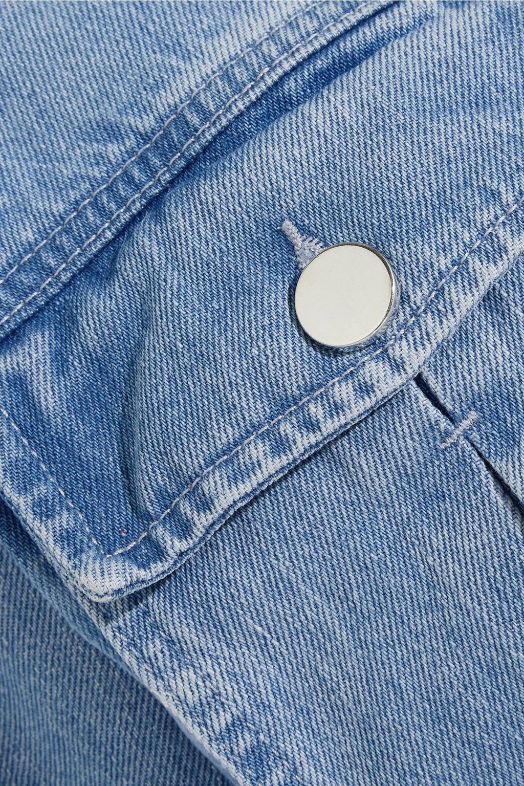 TOPSHOP UNIQUE Rushmore oversized beaded denim jacket