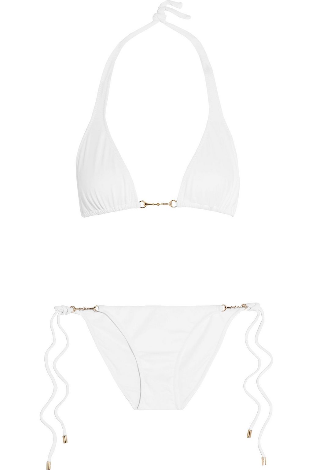 MELISSA ODABASH Bahamas embellished triangle bikini top