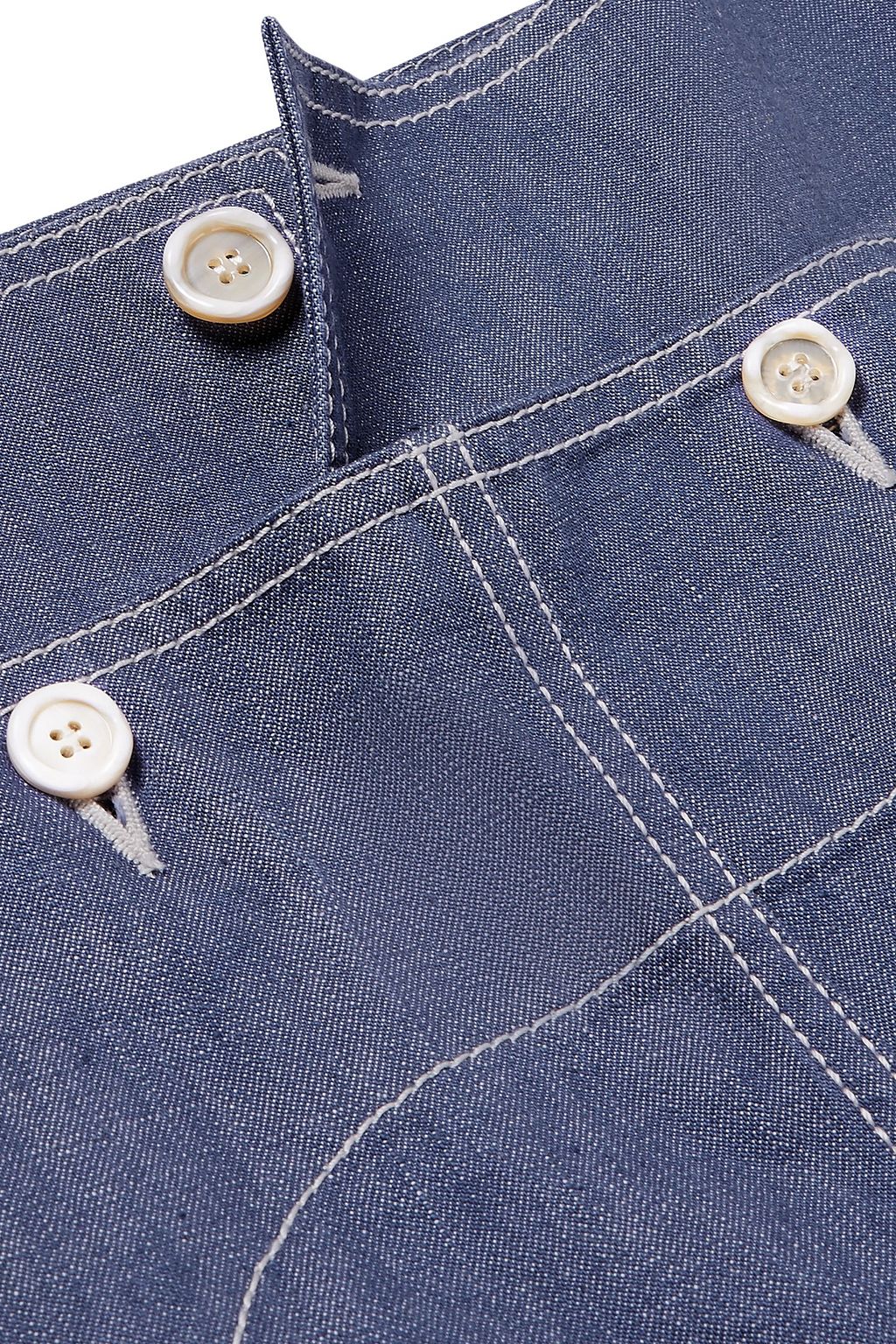 MARNI Button-embellished high-rise wide-leg jeans