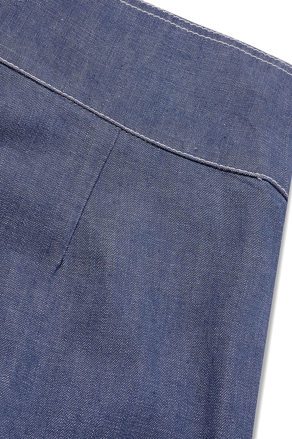 MARNI Button-embellished high-rise wide-leg jeans