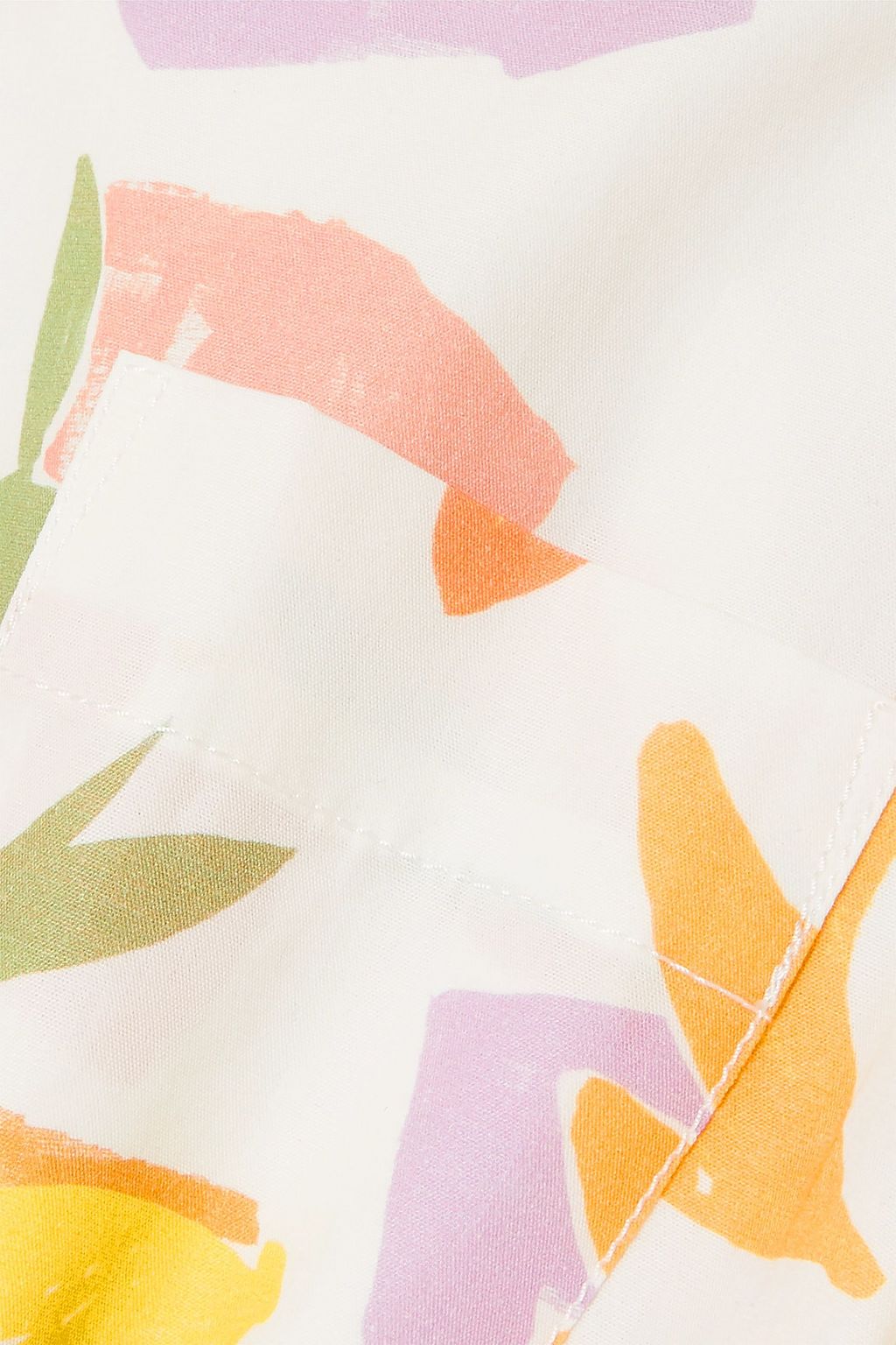 REJINA PYO Mila printed cotton-blend shirt