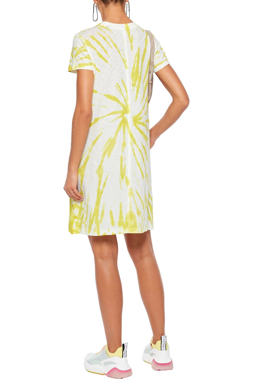 ATM ANTHONY THOMAS MELILLO Tie-dyed slub Pima cotton-jersey mini dress