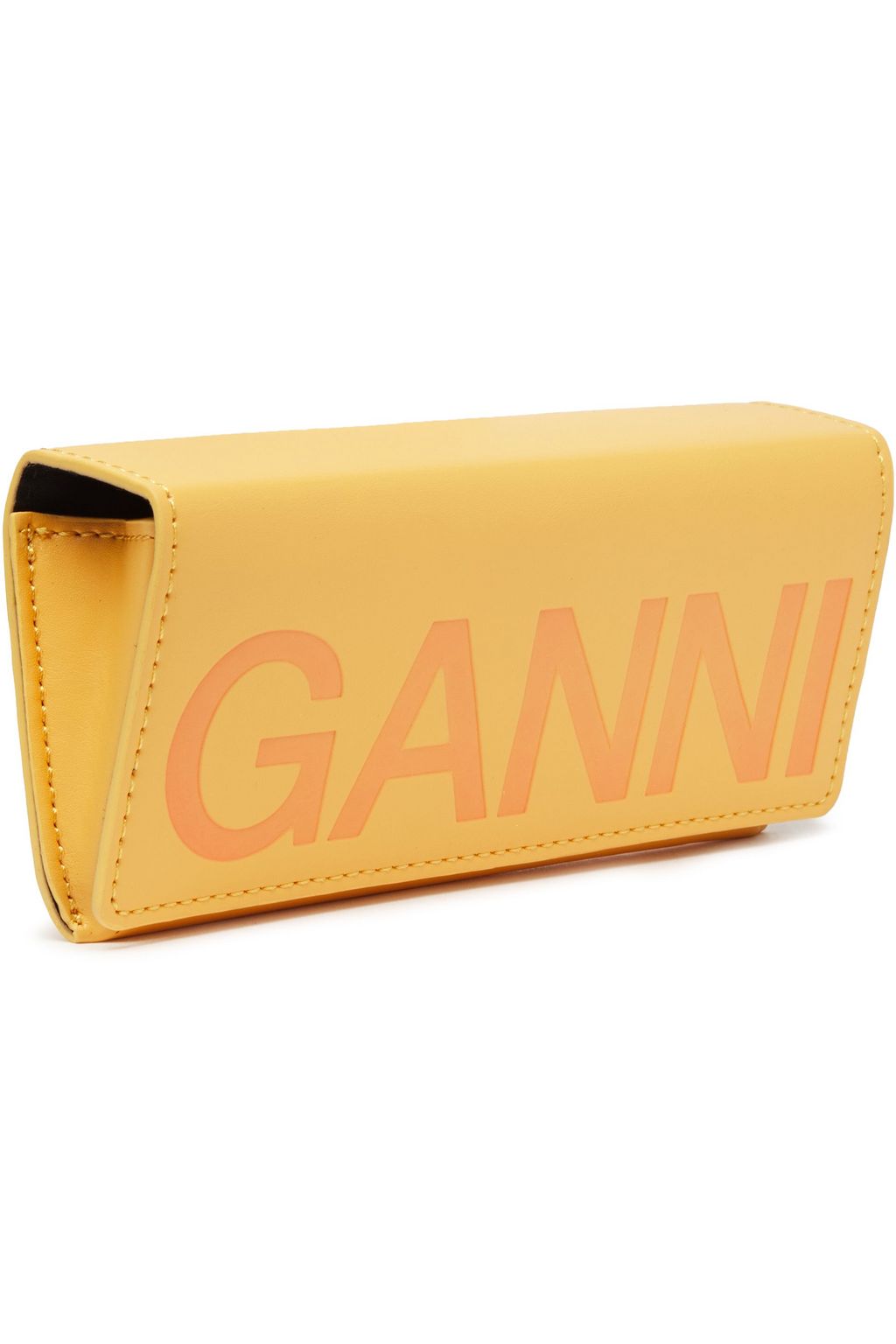 GANNI Square-frame two-tone acetate sunglasses