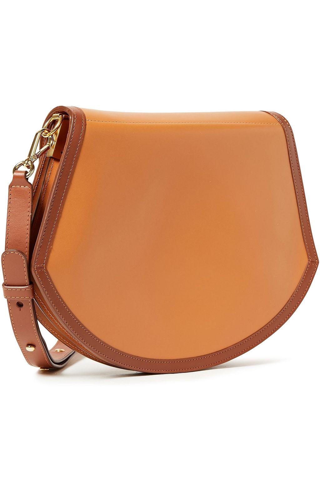 WANDLER Alba two-tone leather shoulder bag