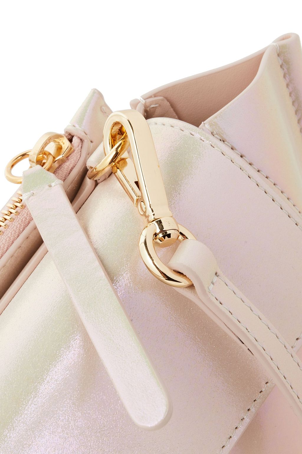 WANDLER Hortensia textured-leather shoulder bag