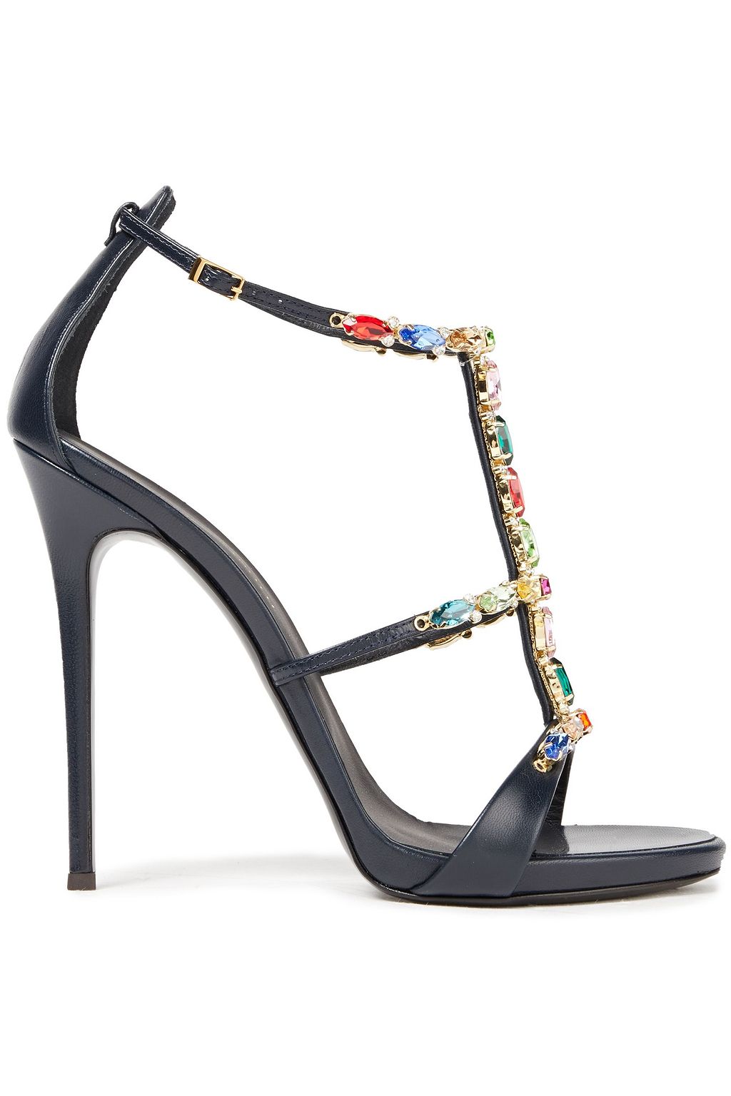 giuseppe zanotti crystal embellished sandal