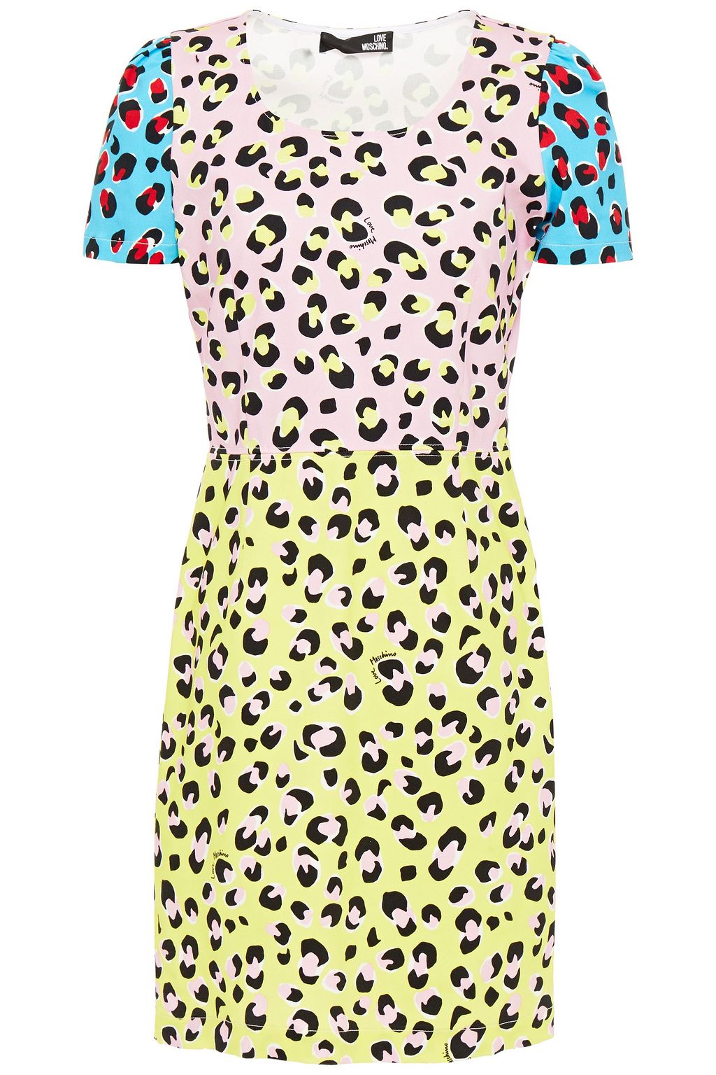 moschino leopard dress