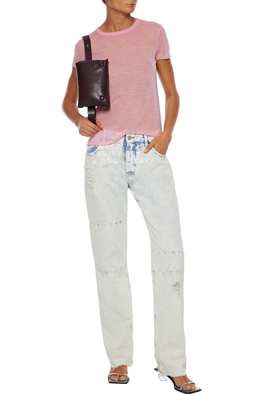 ATM ANTHONY THOMAS MELILLO Slub cashmere T-shirt