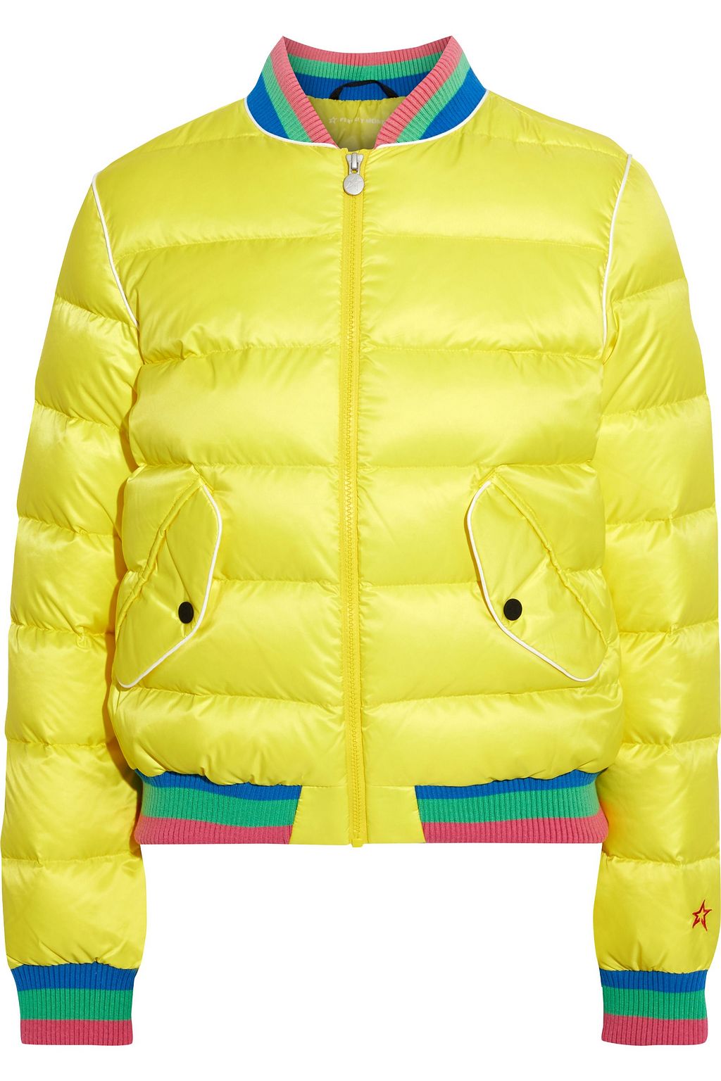 bright bomber jacket