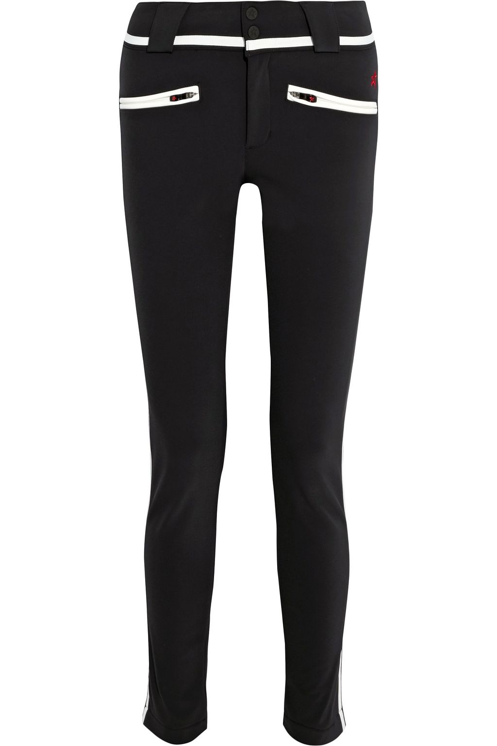 white skinny ski pants