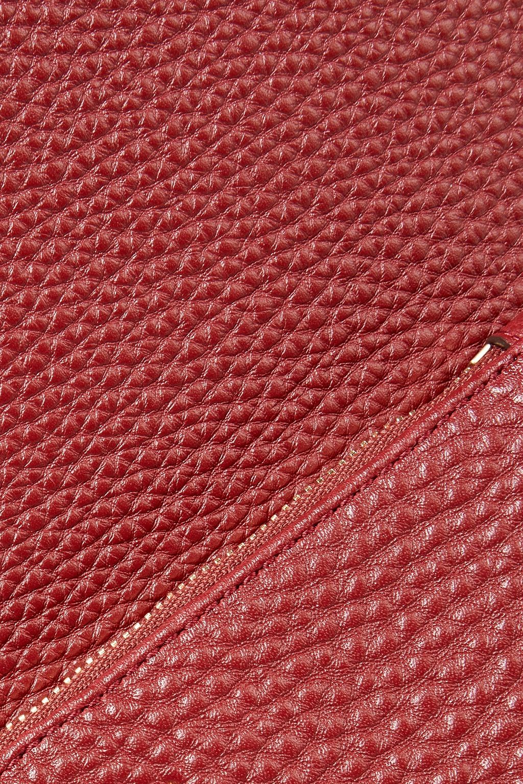 DKNY Pebbled-leather tote