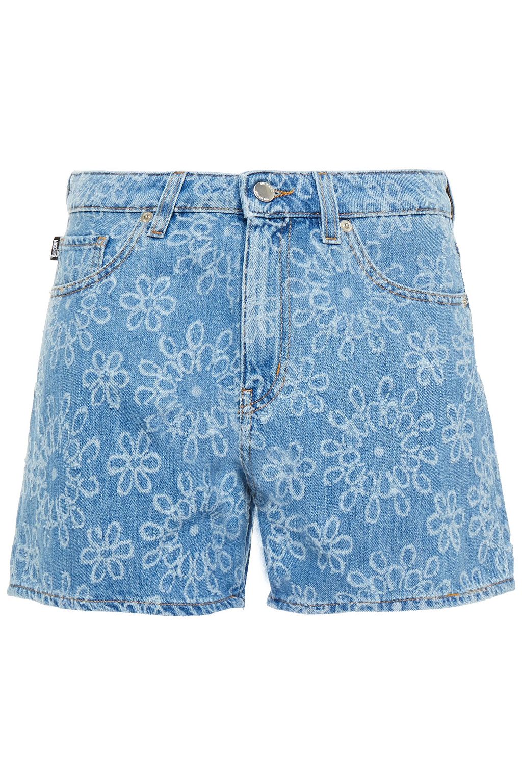moschino denim shorts
