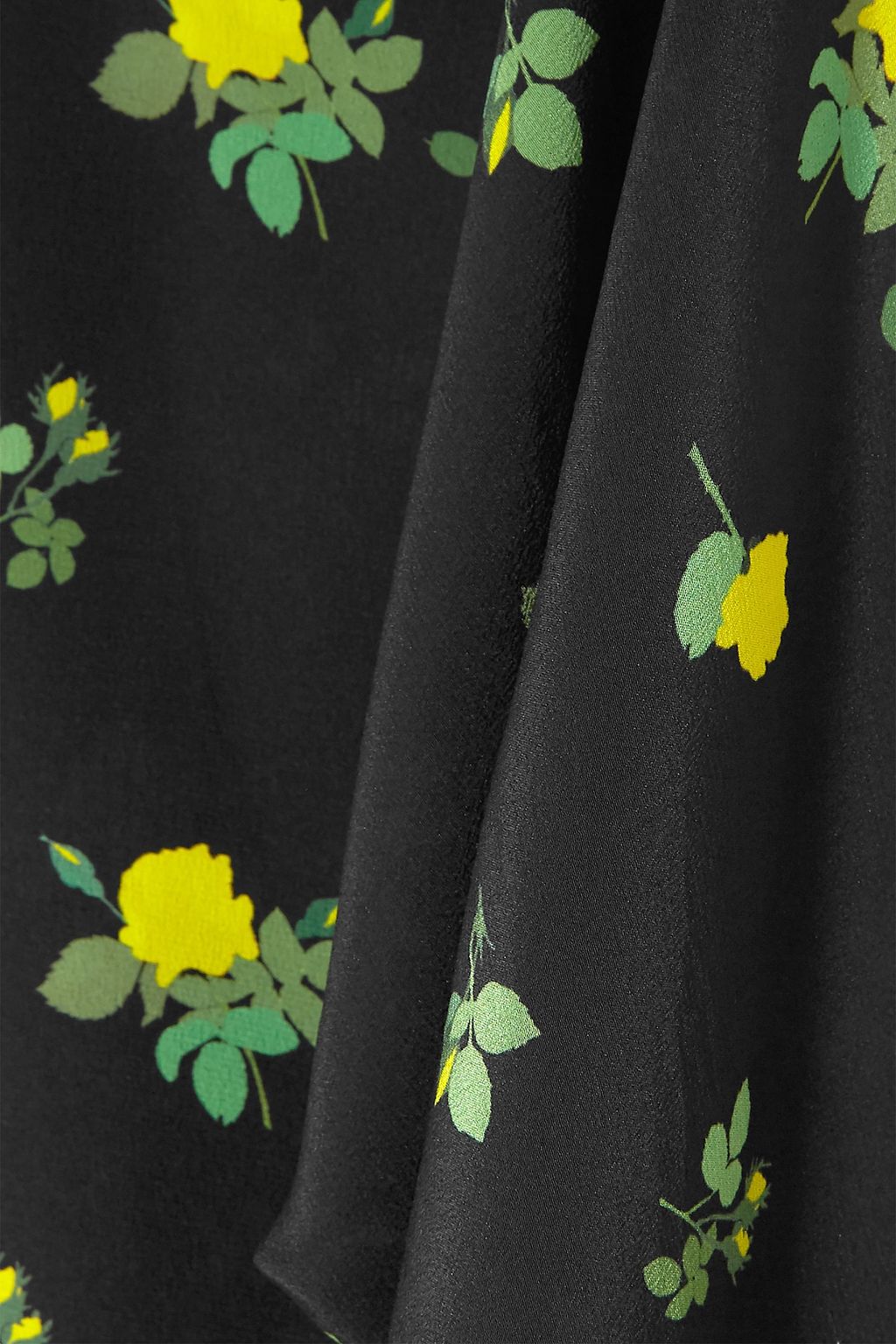 BERNADETTE Norma floral-print silk crepe de chine blouse