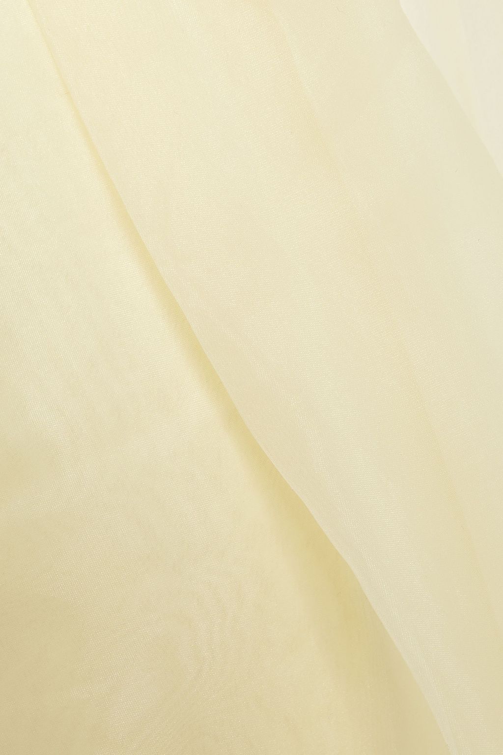 BAUM UND PFERDGARTEN Pleated printed organza midi skirt