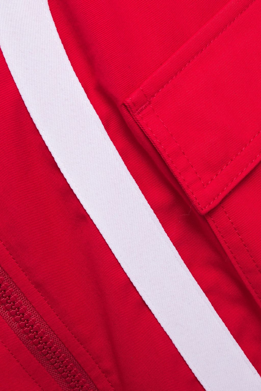 LOVE MOSCHINO Appliquéd twill bomber jacket