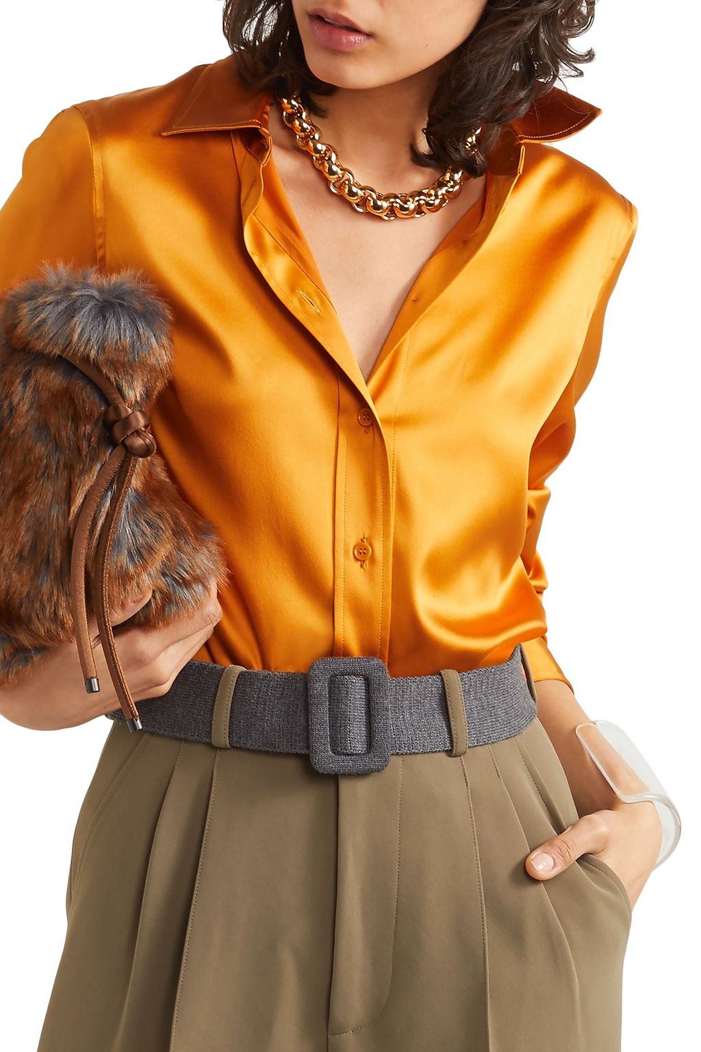 DRIES VAN NOTEN Talent merino wool belt