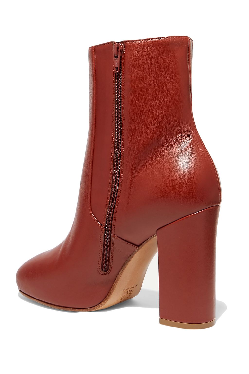 DRIES VAN NOTEN Leather ankle boots
