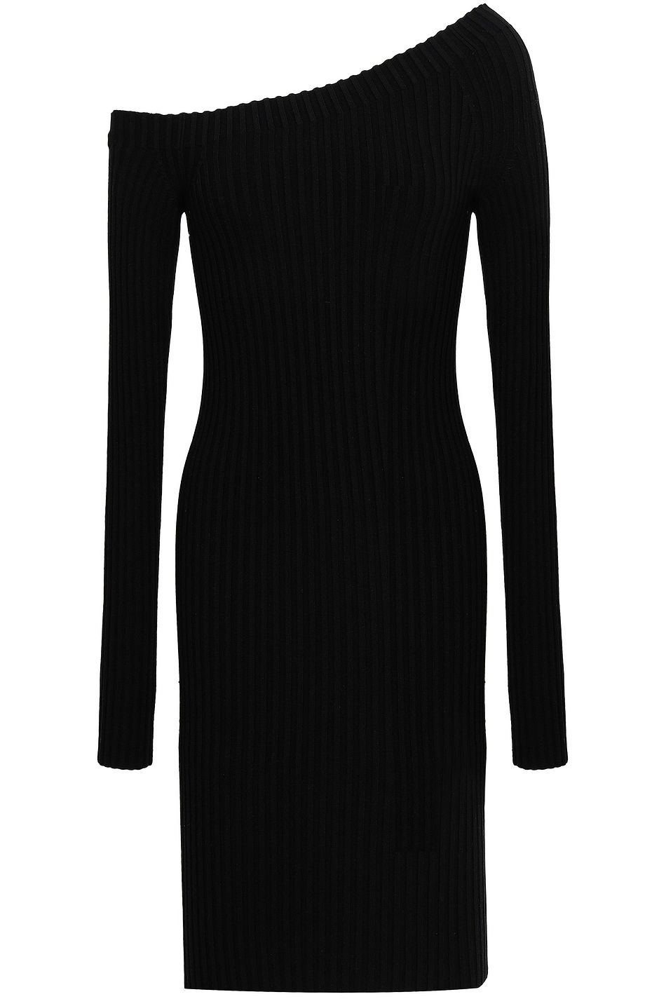 helmut lang one shoulder dress