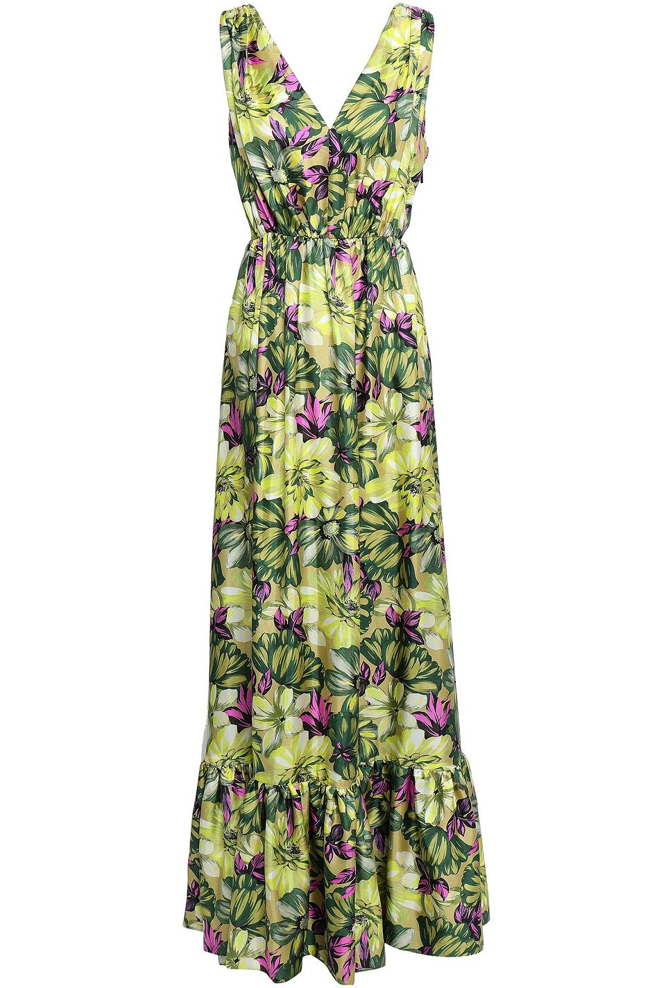 light green maxi dress