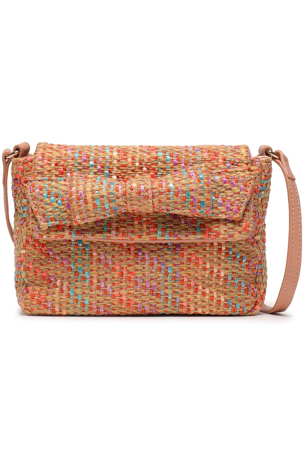 woven messenger bag
