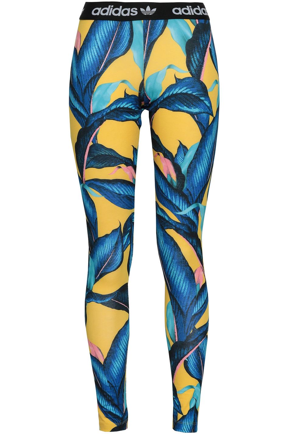 yellow adidas leggings