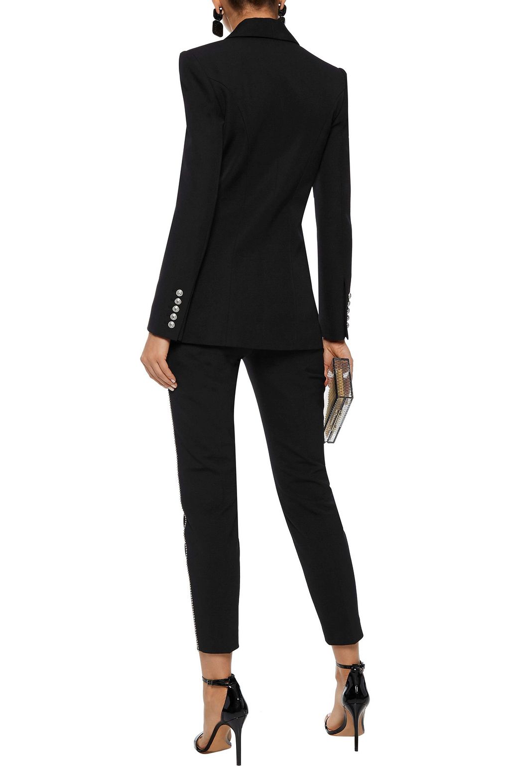 BALMAIN Double-breasted wool blazer