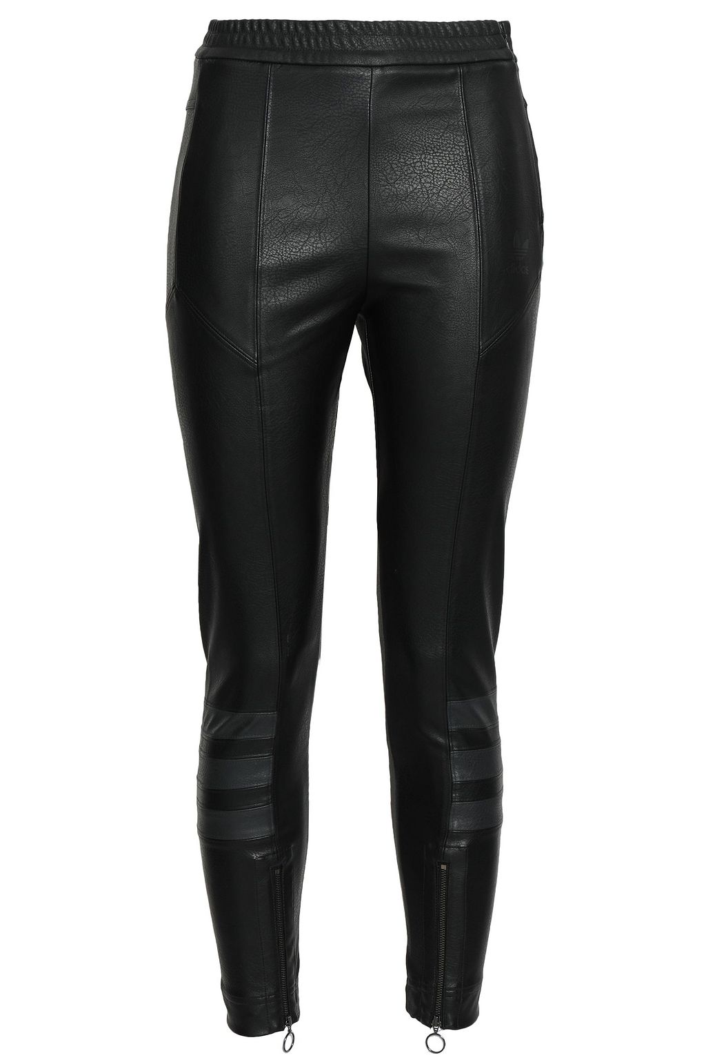 adidas originals faux leather pants