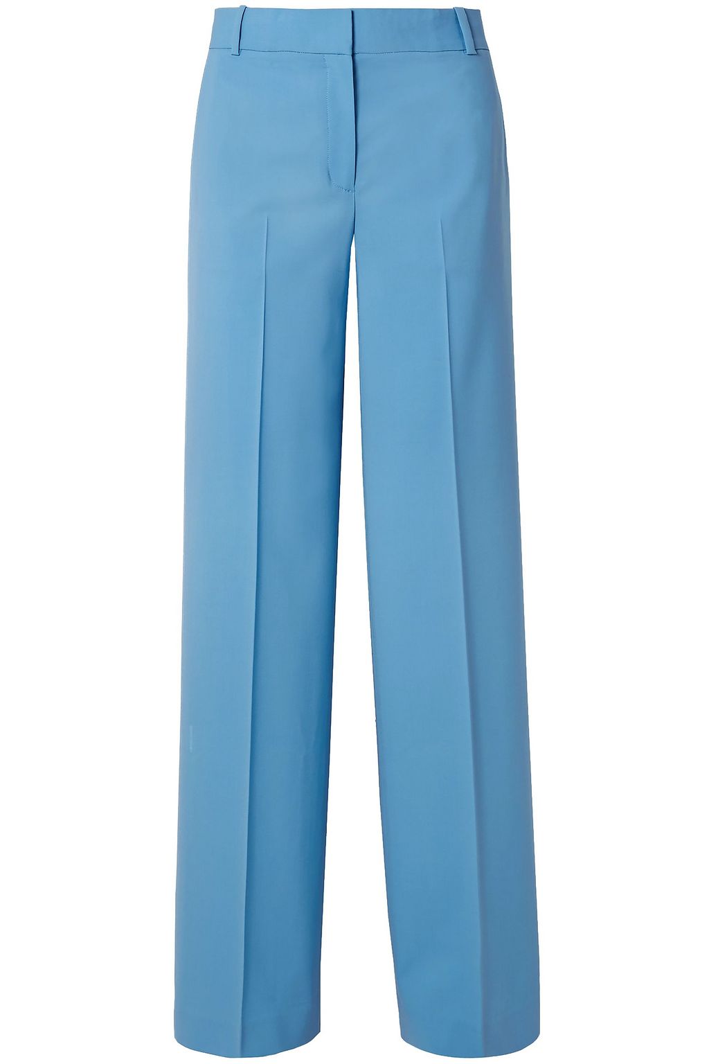 baby blue wide leg trousers