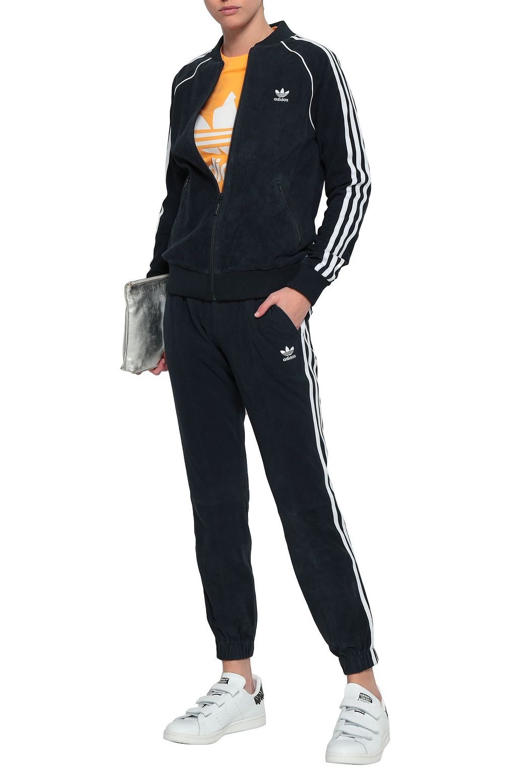 adidas suede track jacket