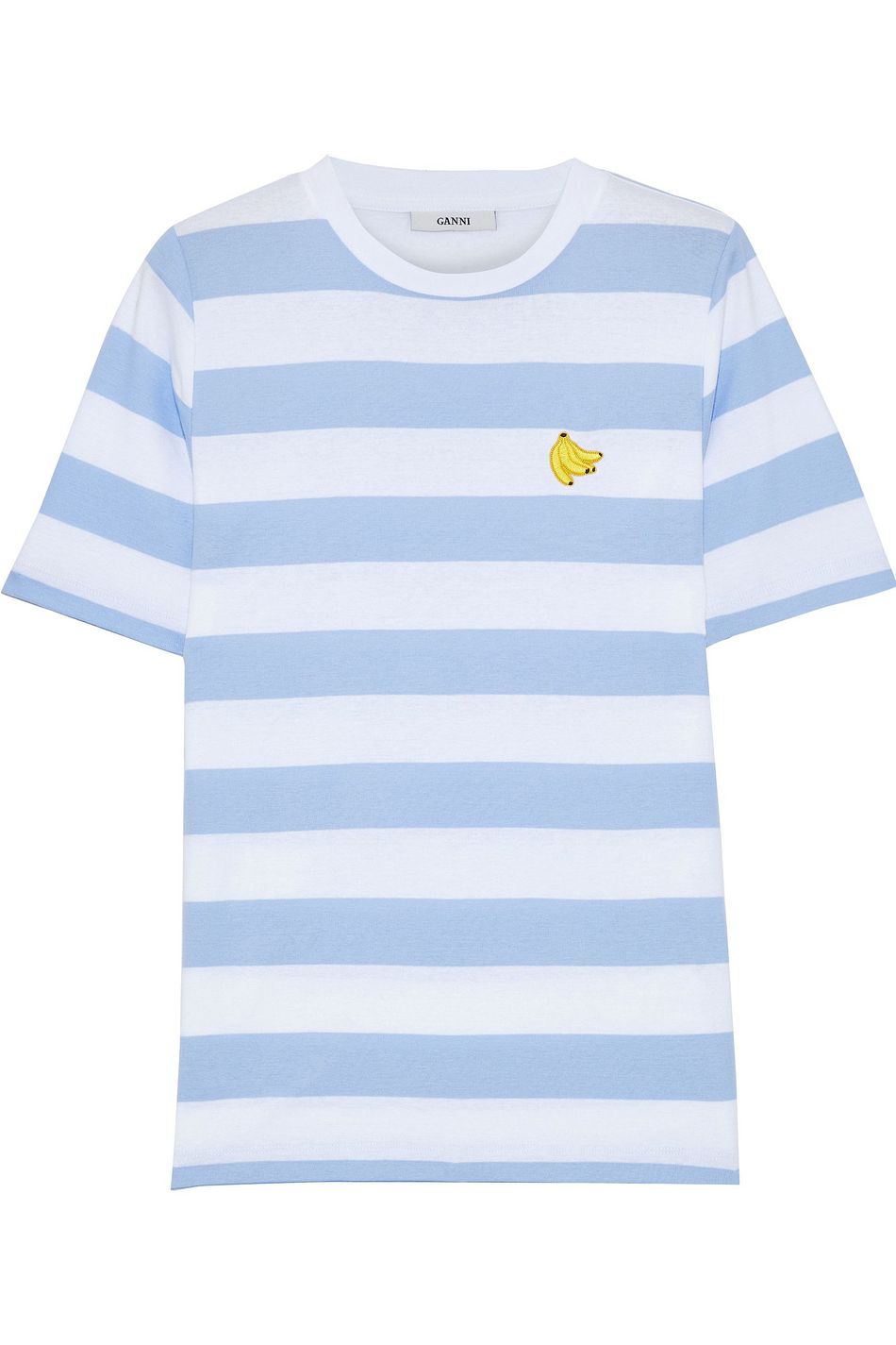 ganni banana t shirt