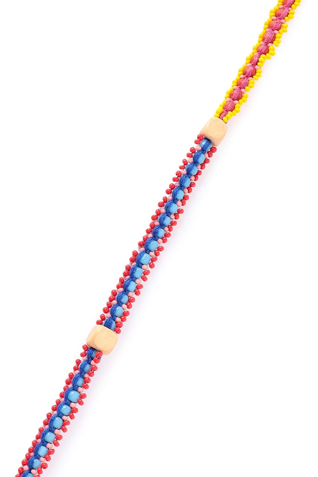 RED(V) Beaded necklace