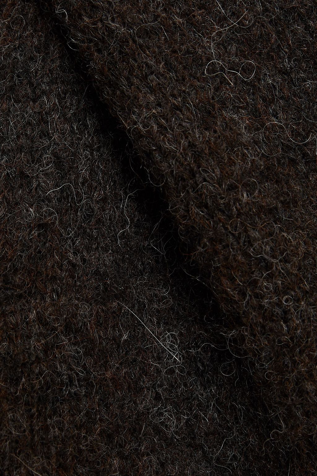 NILI LOTAN Brushed alpaca-blend sweater