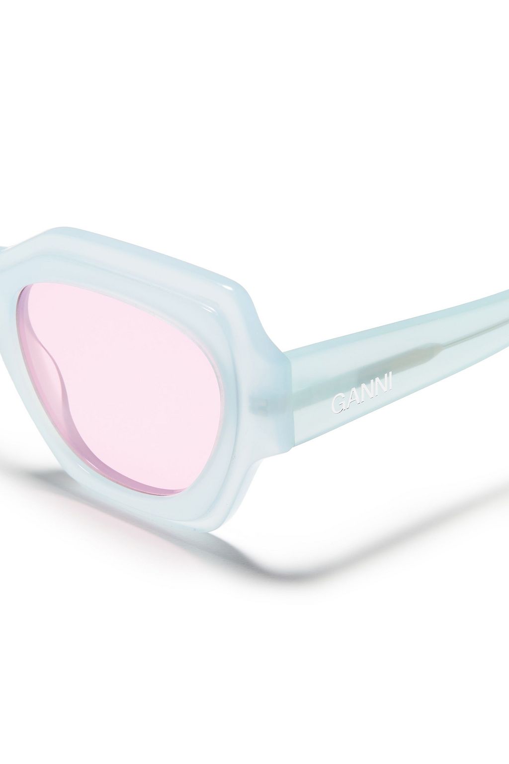 GANNI D-frame acetate sunglasses